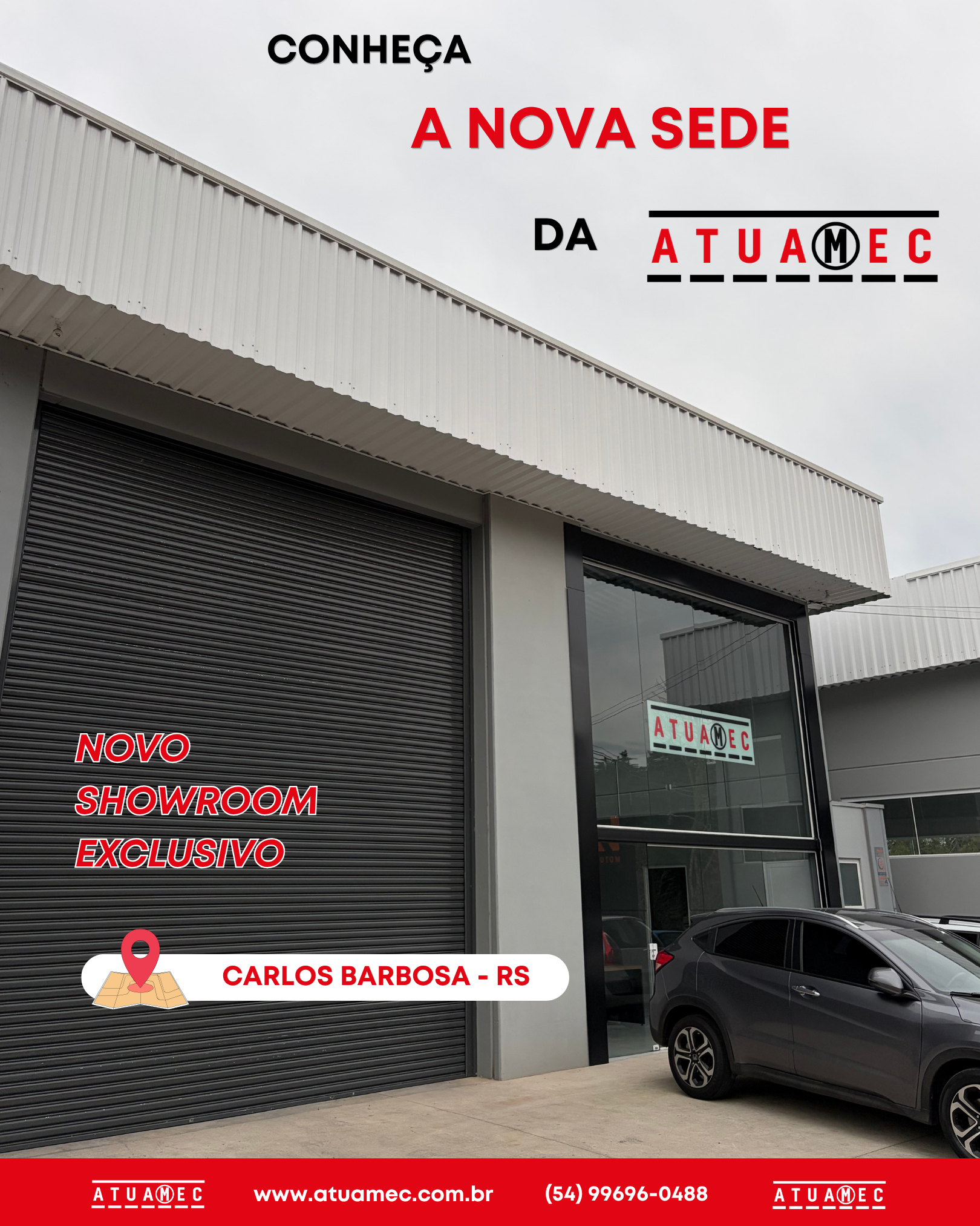 Conheça a nova Sede da Atuamec!